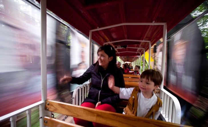 The Spirit Catcher train ride.